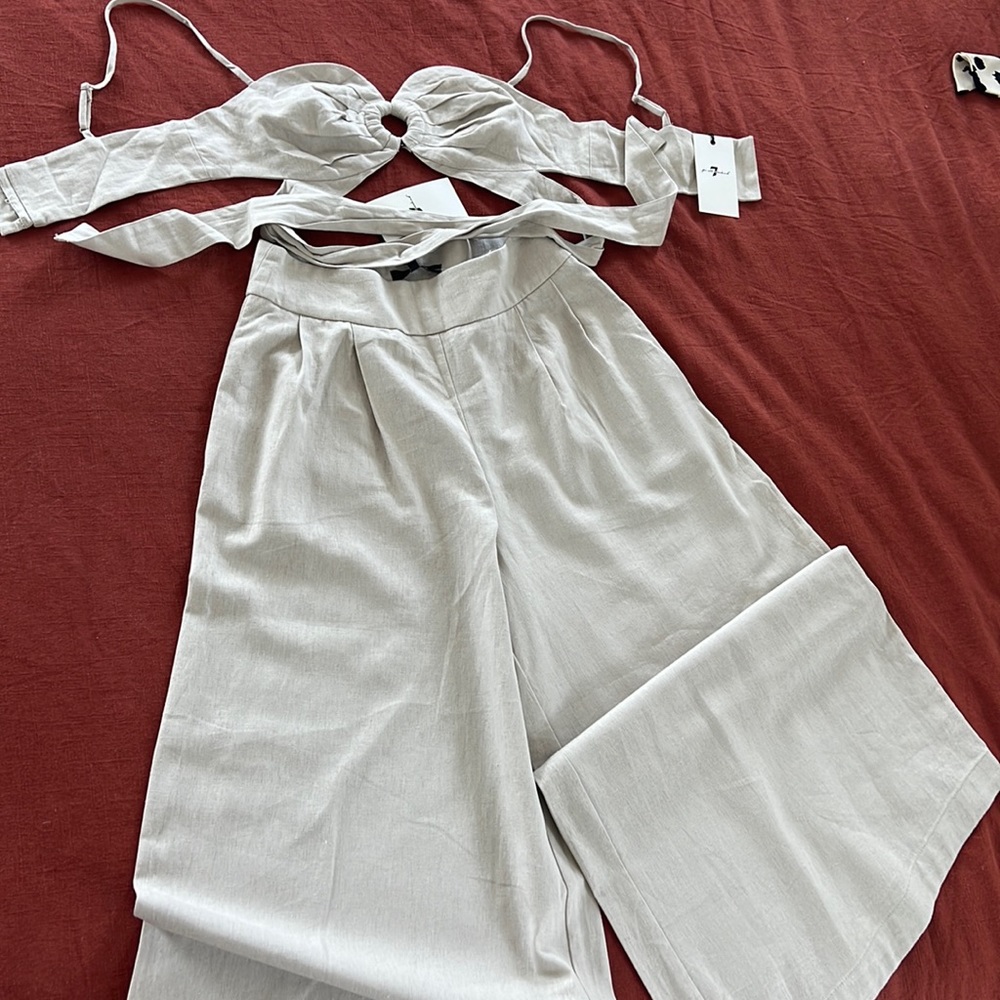 Adorable Linen 2 piece set